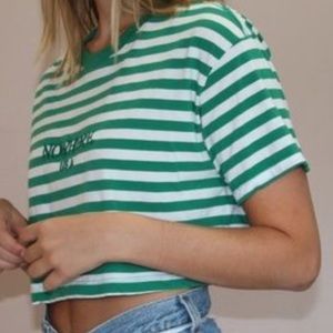 Nowhere USA Cropped Tee
